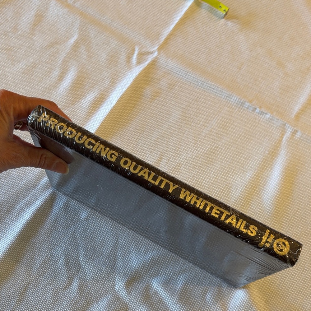 NEW Collector’s Producing Quality Whitetails Hardcover Book